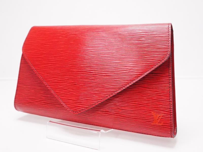 Preloved Louis Vuitton Epi Pochette Red
