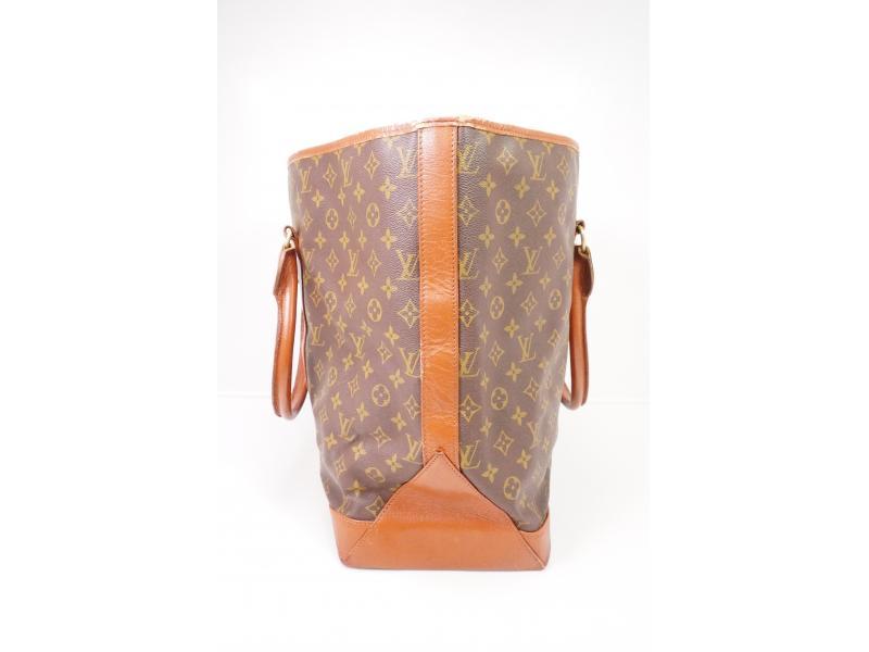 LOUIS VUITTON Monogram Canvas Sac Weekend GM Vintage Tote