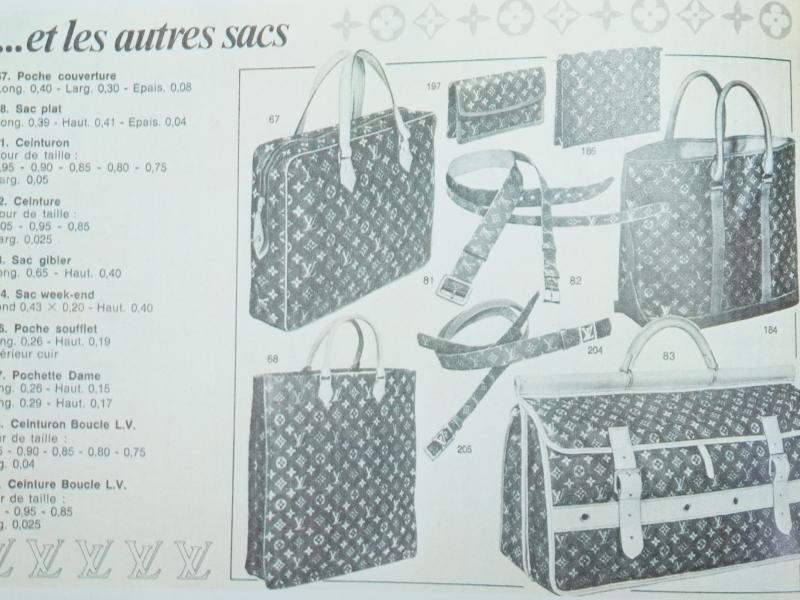 New Authentic Vintage Louis Vuitton Shopping Bag