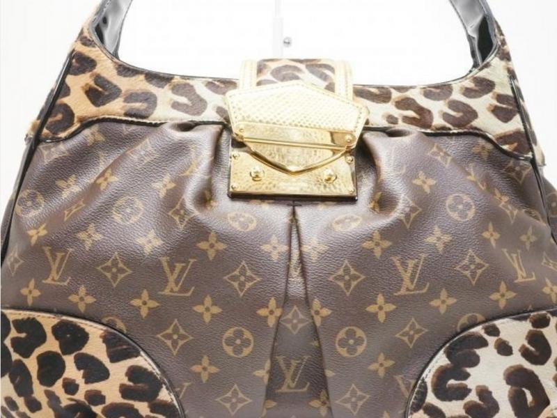Buy Free Shipping Authentic Pre-owned Louis Vuitton Limited Monogram Leopard  Polly Shoulder Hobo Bag M95282 171541 from Japan - Buy authentic Plus  exclusive items from Japan