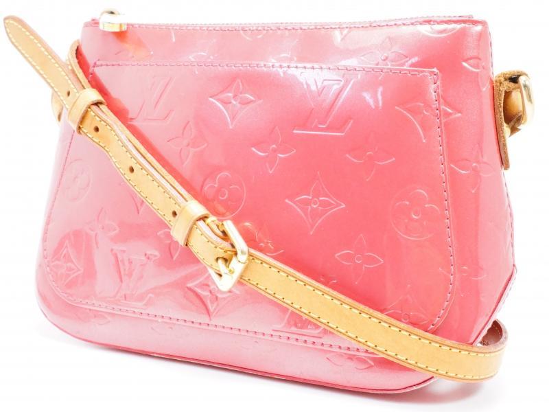 Buy Authentic Pre-owned Louis Vuitton Vernis Framboise Pink Minna