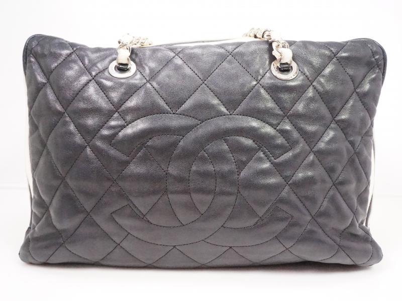 Buy Authentic Pre owned Chanel Black Quilted Lambskin Matelasse