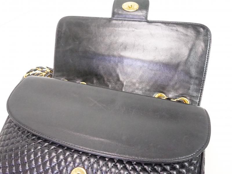 Buy Authentic Pre-owned Vintage Bally Black Quilting W Chain W Flap  Crossbody Shoulder Bag 210044 from Japan - Buy authentic Plus exclusive  items from Japan