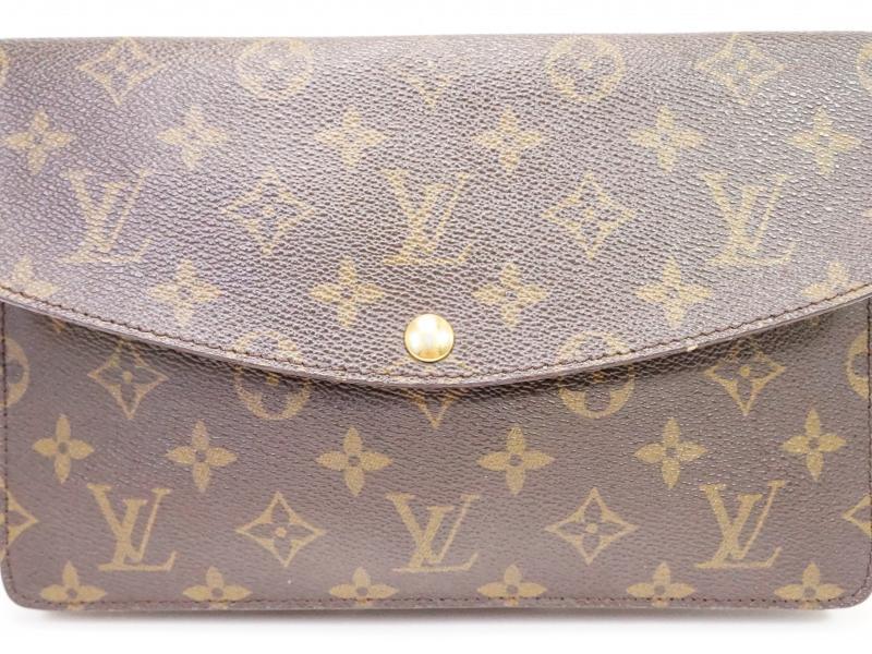 Authentic Pre-owned Louis Vuitton Monogram Vintage Pochette Double Rabat  2-way M51815 No.236 210065