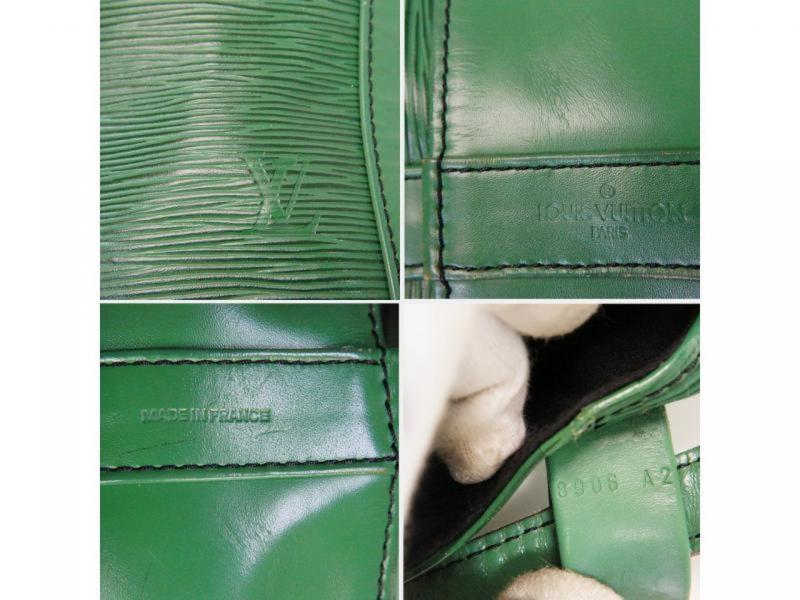 LOUIS VUITTON Authentic Vintage Green Epi Leather Randonnee GM 