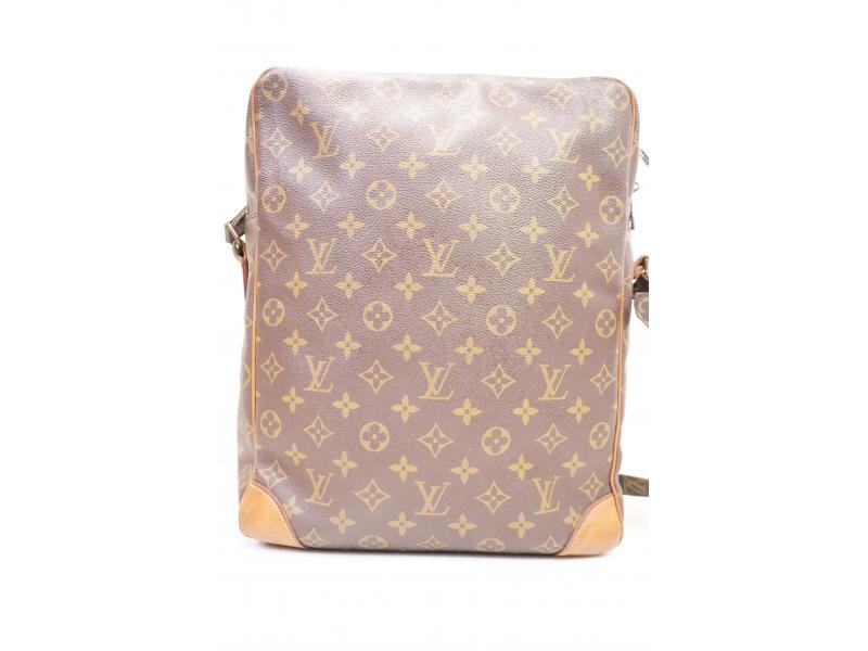 Vintage Authentic Louis Vuitton tote bag / laptop bag / large