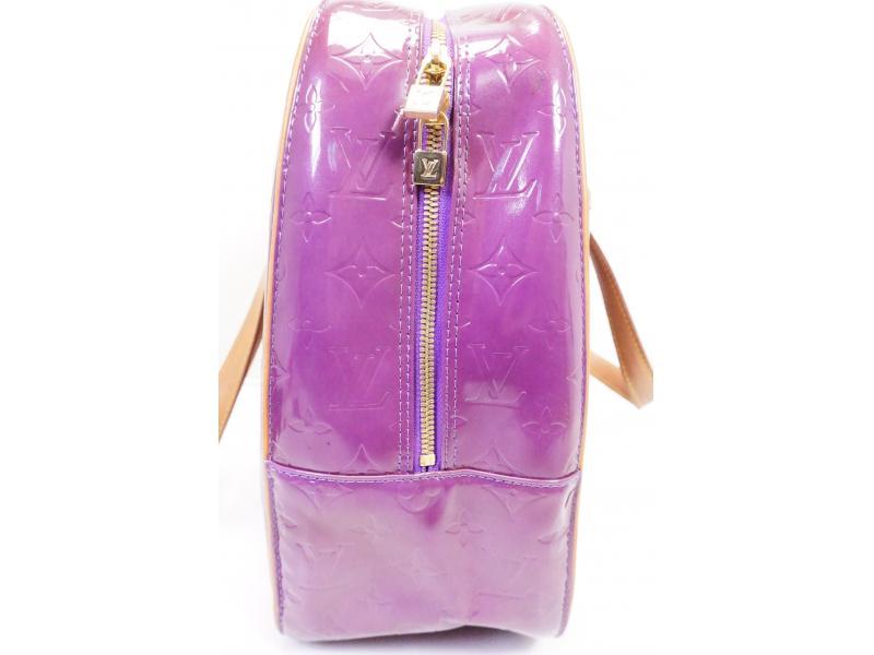 Louis Vuitton, Bags, Authentic Louis Vuitton Purple Patent Leather