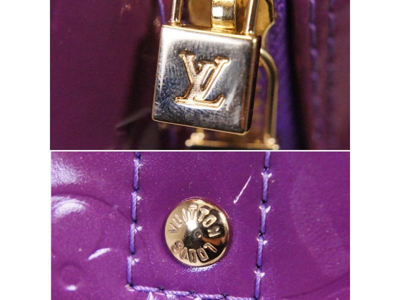 Louis Vuitton, Bags, Authentic Louis Vuitton Purple Patent Leather