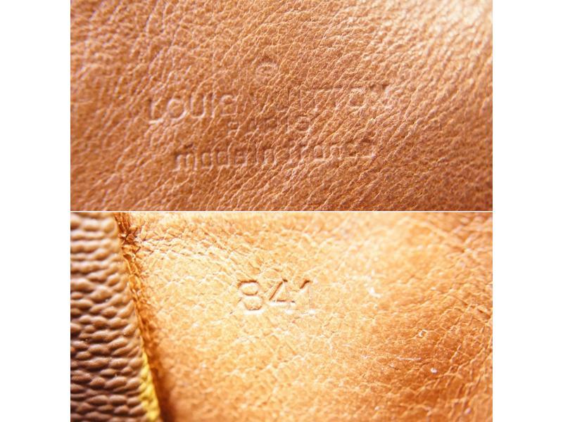 LOUIS VUITTON MARCEAU Shoulder Bag Purse Monogram No.70 Brown