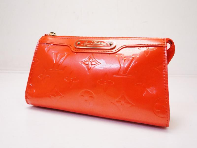 Louis Vuitton Trousse cosmetic vernis sunset orange and pink