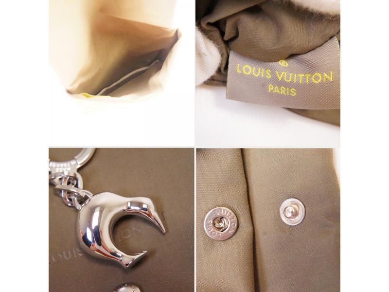 Louis Vuitton LV Cup Kiwi Key Holder 2003 Limited Silver Bird