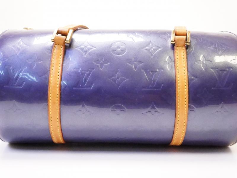 Louis Vuitton Bedford Purple Patent Leather Shoulder Bag (Pre-Owned)