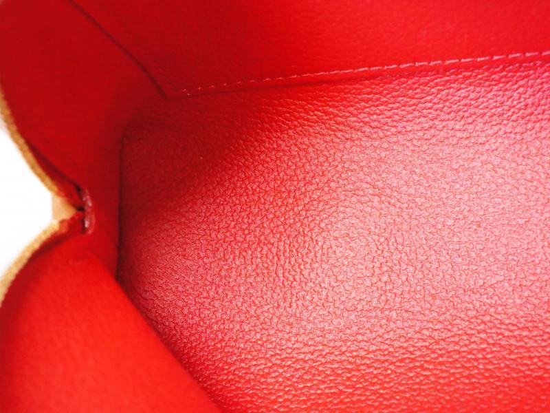 Louis Vuitton, Bags, Soldddd Auth Lv Pochette Kirigami Med Size Red