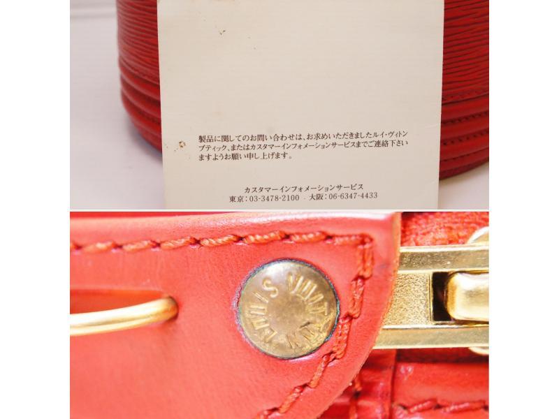Buy Authentic Pre-owned Louis Vuitton Epi Castillan Red Cannes Cosmetic  Vanity Hand Bag M48037 210854 from Japan - Buy authentic Plus exclusive  items from Japan