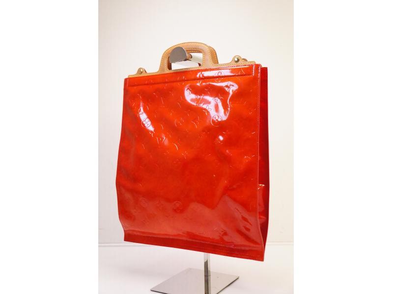 Buy Authentic Pre-owned Louis Vuitton Lv Vernis Red Rouge Sutton Large  Shoulder Tote Bag M91080 141279 from Japan - Buy authentic Plus exclusive  items from Japan