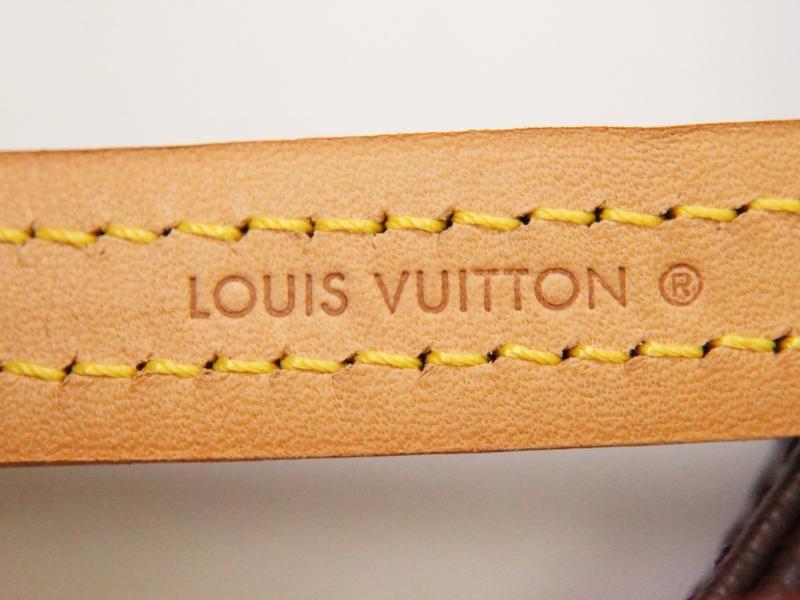 Authentic Louis Vuitton Baxter Dog Leash Monogram MM M58056