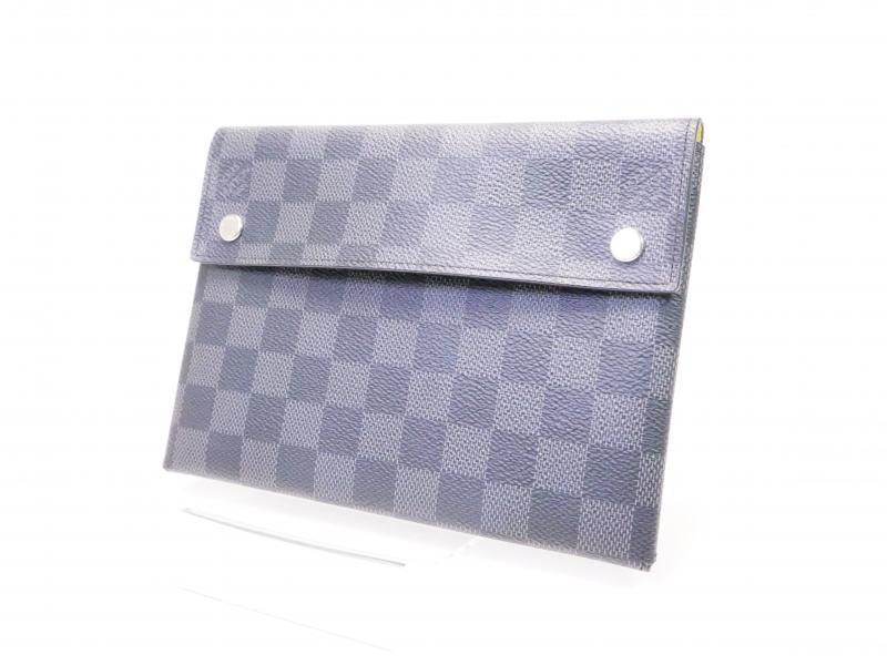 Buy Authentic Pre-owned Louis Vuitton Damier Graphite Alpha Triple Pouch(Medium)  Bag Purse N60255 211038 from Japan - Buy authentic Plus exclusive items  from Japan