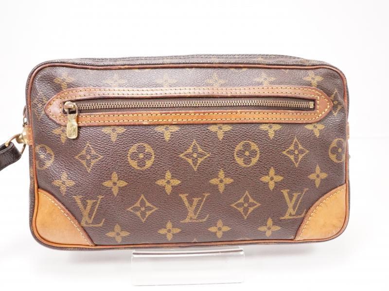 Louis Vuitton, Bags, Louis Vuitton Monogram Marly Dragonne Gm Clutch Hand  Bag