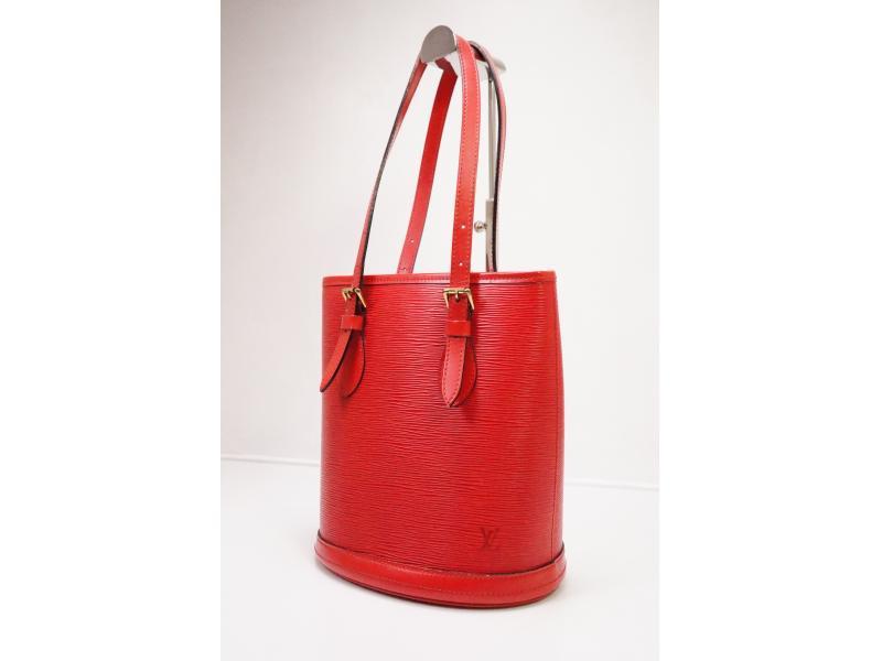Buy Free Shipping Authentic Pre-owned Louis Vuitton Epi Red Rouge Castillan  Petit Bucket Pm Tote Bag M5899e 220035 from Japan - Buy authentic Plus  exclusive items from Japan
