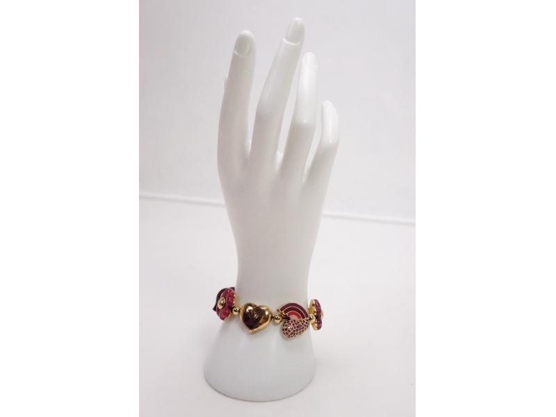 Buy Authentic Pre-owned Louis Vuitton Tutti Lucky Burgundy Enamel Charm  Elastic Bracelet M66220 220076 from Japan - Buy authentic Plus exclusive  items from Japan