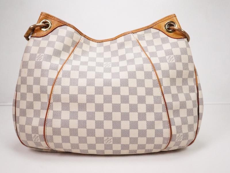 Pre-Owned Louis Vuitton Galliera Damier Azur PM Shoulder Bag