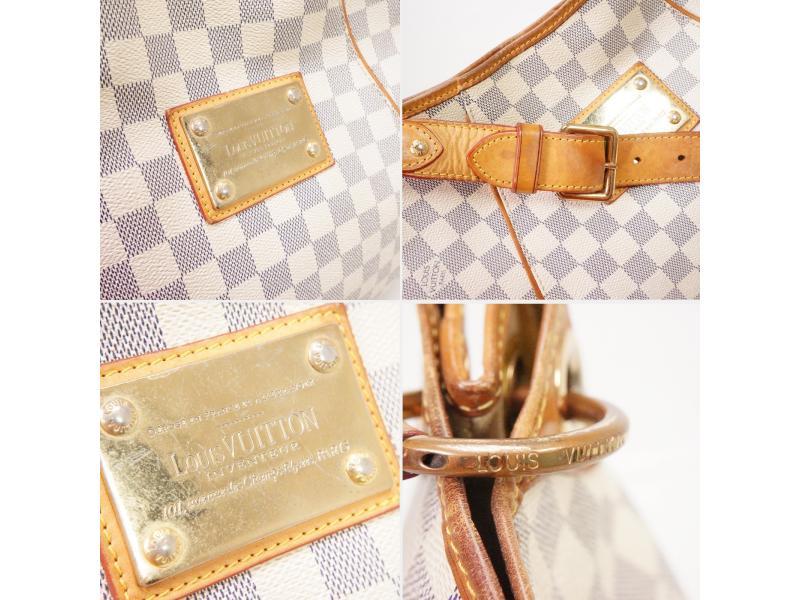 Pre-Owned Louis Vuitton Galliera Damier Azur PM Shoulder Bag