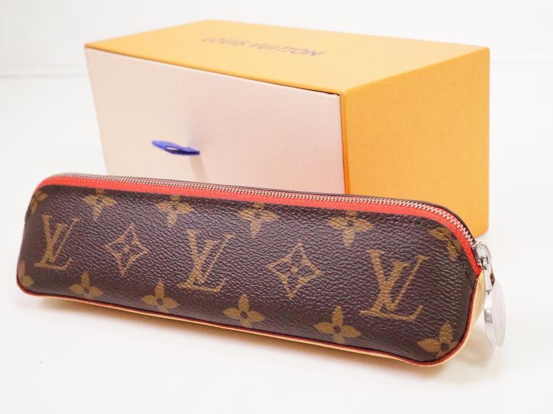 Louis Vuitton - Elizabeth Monogram Canvas Leather Pencil Pouch