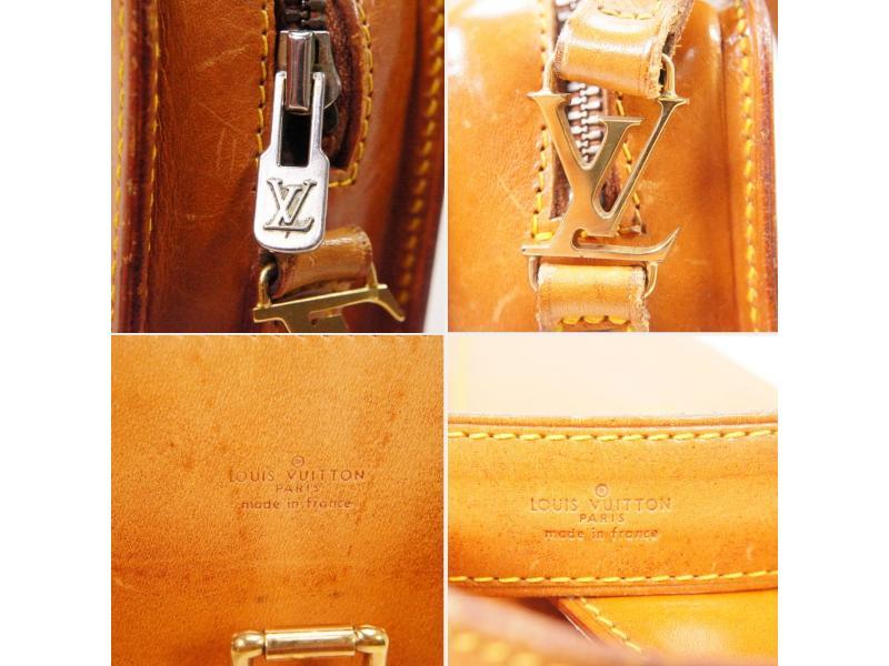 Louis Vuitton Ultra Rare Special Order Natural Vachetta Leather Jeune Fille 96lv