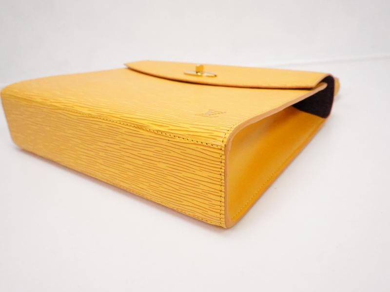 yellow lv wallet