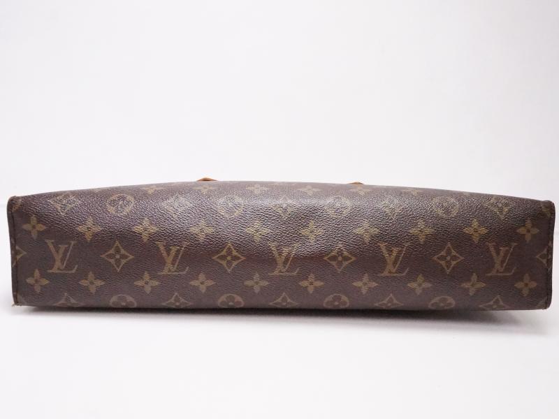 Louis Vuitton Vintage Monogram Sac Tricot Triangle Handbag