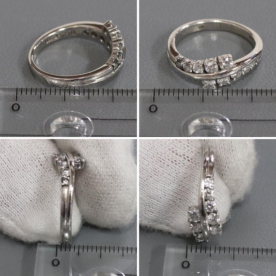 Buy Pt900 diamond ring D0.646 #12 5.4g from Japan - Buy authentic