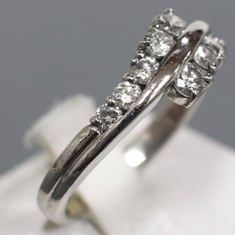 Buy Pt900 diamond ring D0.646 #12 5.4g from Japan - Buy authentic