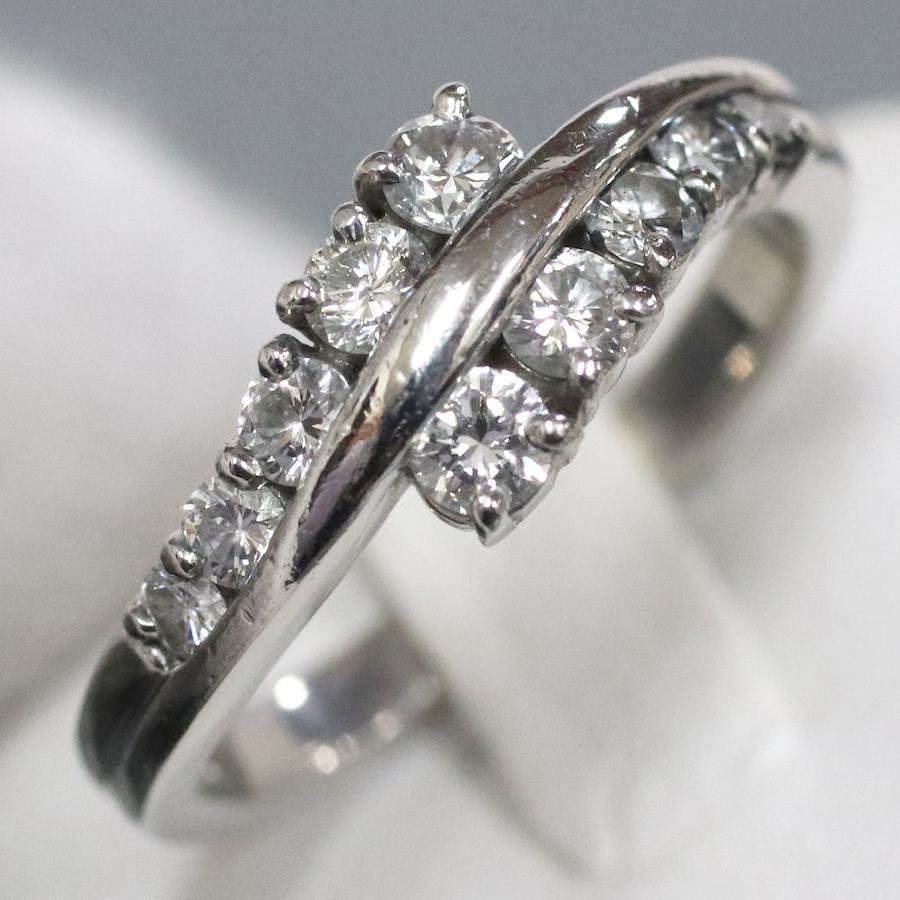 Buy Pt900 diamond ring D0.646 #12 5.4g from Japan - Buy authentic