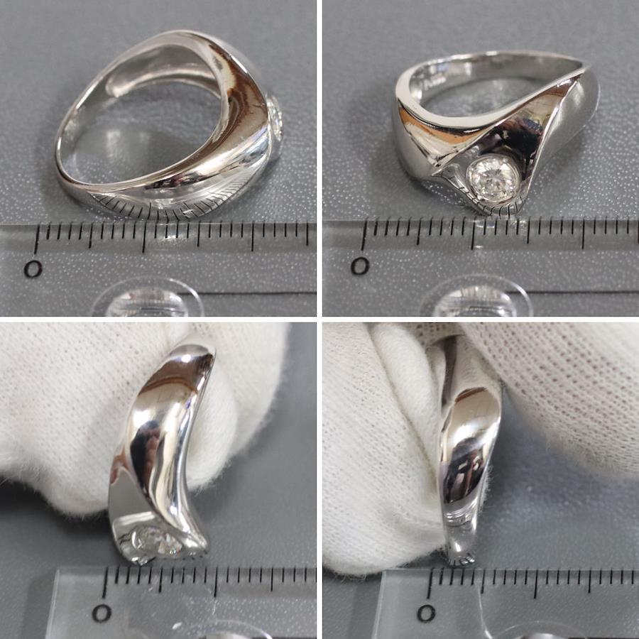 Buy Pt900 diamond ring D0.22 #11 5.8g from Japan - Buy authentic