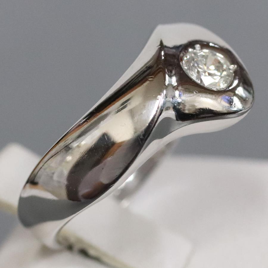 Buy Pt900 diamond ring D0.22 #11 5.8g from Japan - Buy authentic