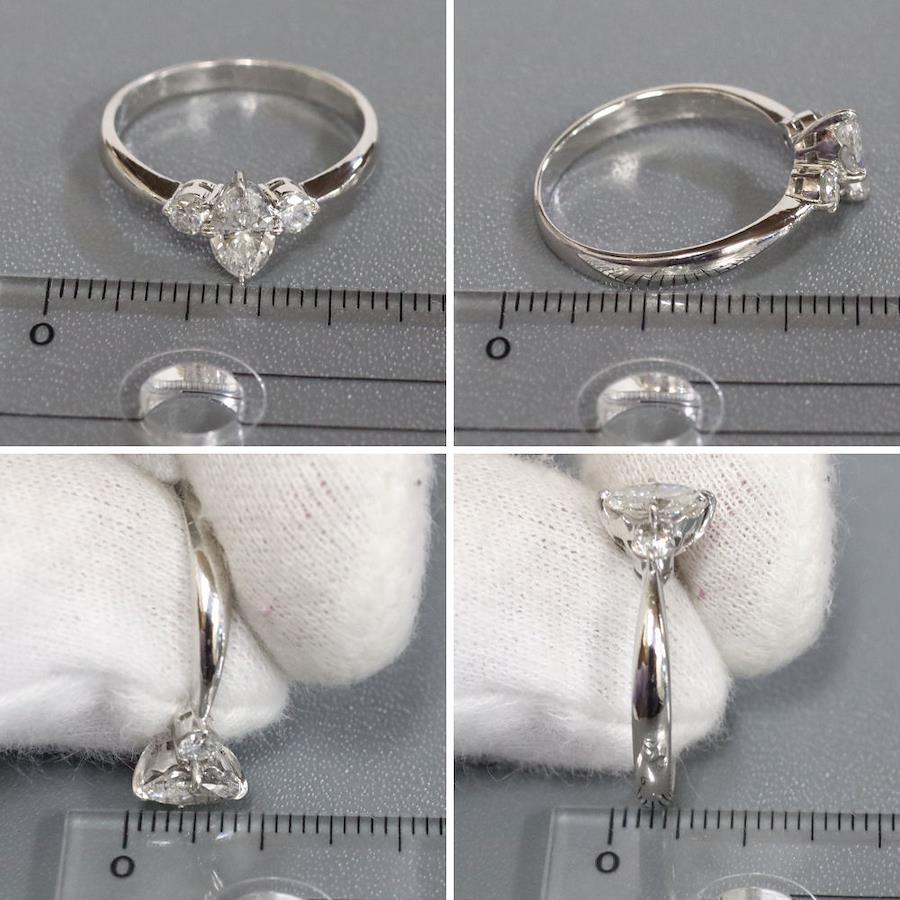 Pt900 diamond ring D0.650 D0.26 4.5g #17 - 網購日本原版商品