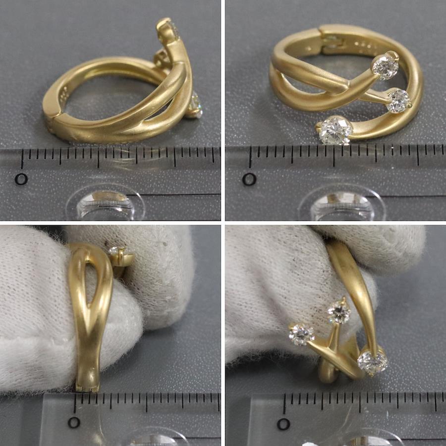 Buy K18 diamond ring D0.257 D0.25 5.5g from Japan - Buy authentic