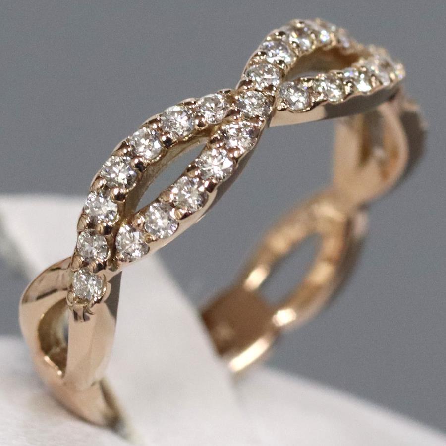 Buy K18 diamond ring D0.35 3.0g #10 from Japan - Buy authentic