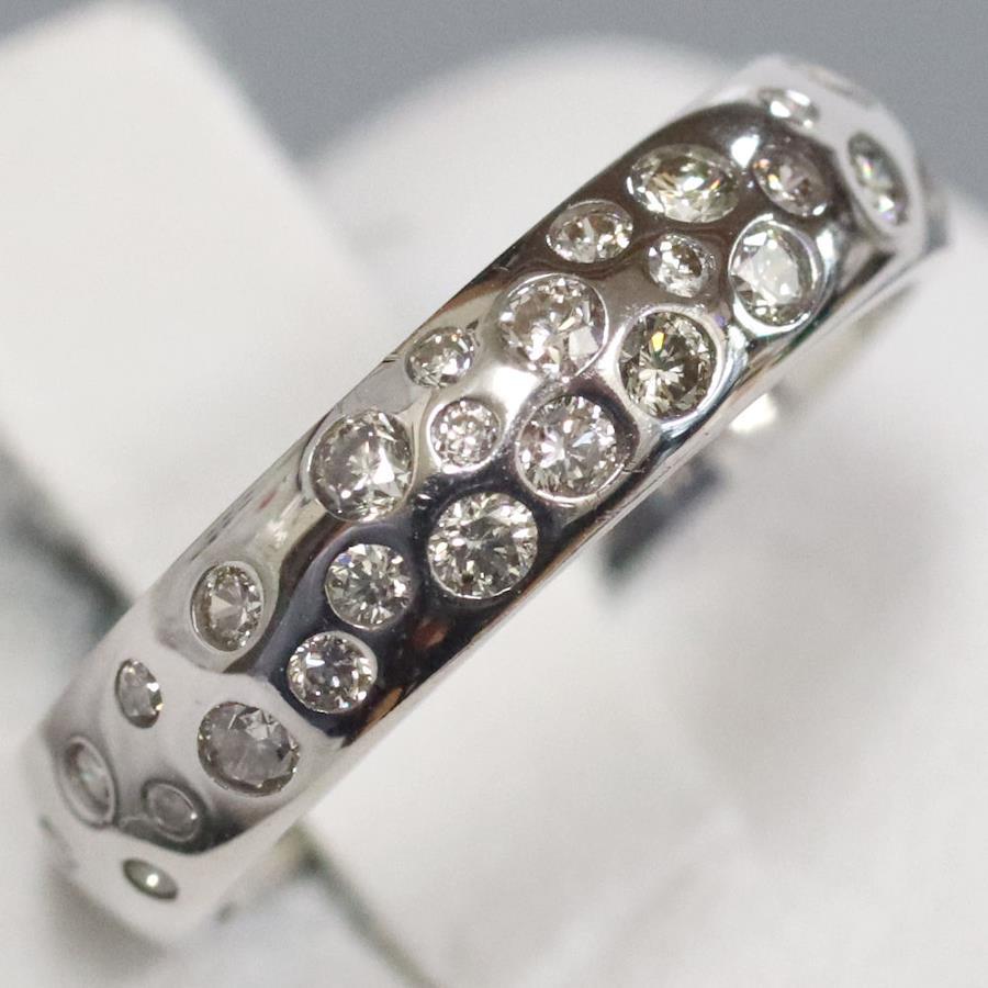 Buy K18WG diamond ring D0.30 2.6g #4 from Japan - Buy authentic