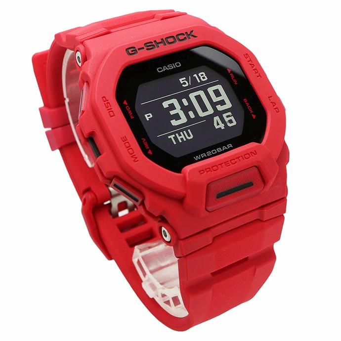 G shock shop bluetooth watch red