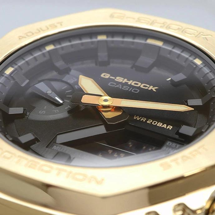 G-SHOCK 腕時計 ジーショック 時計 ウォッチ CASIO カシオ アナデジ ゴールド メタルカバー 八角形 オクタゴン  GM-2100G-1A9 [並行輸入品] 日本の商品を世界中にお届け ZenPlus