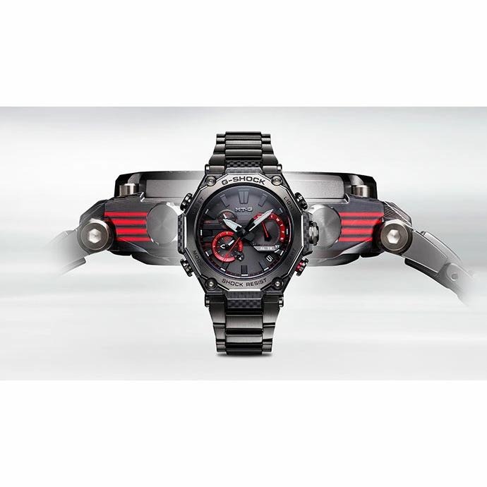 G-SHOCK 手錶手錶CASIO 卡西歐無線電太陽能智能手機鏈接功能碳芯保護