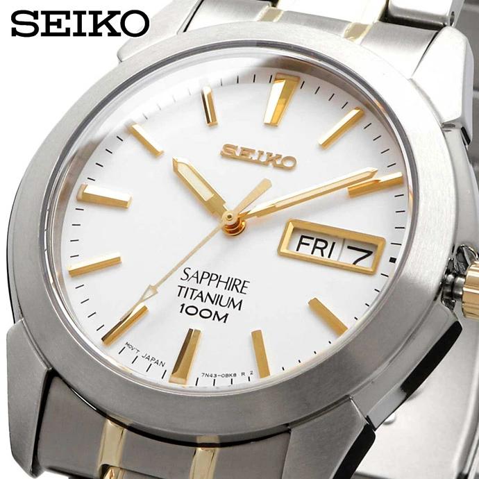 Buy SEIKO Watch Seiko Watch Quartz Titanium Sapphire 100M Business Casual  Simple Men's SGG733P1 [Parallel Import] from Japan - Buy authentic Plus  exclusive items from Japan | ZenPlus