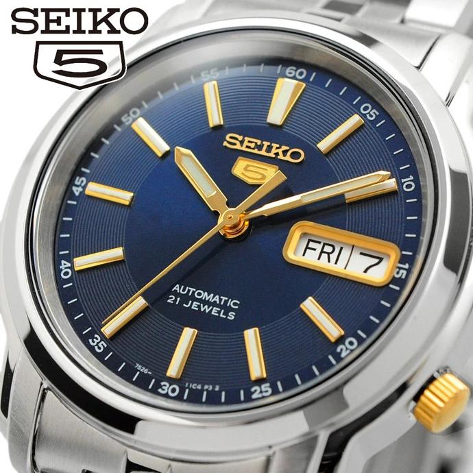 SEIKO 腕時計 セイコー 時計 ウォッチ セイコー5 自動巻き ビジネス カジュアル メンズ SNKL79K1 海外モデル [並行輸入品]