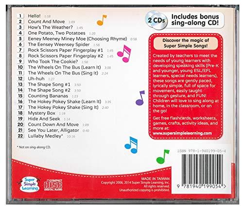 Super Simple Learning Super Simple Songs 2 2nd Edition CD Set of 2