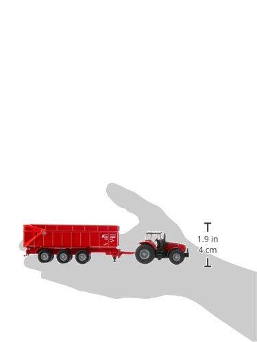 ジク (SIKU)マッセイファーガソン トラクター トレーラー付 1/87 SK1844