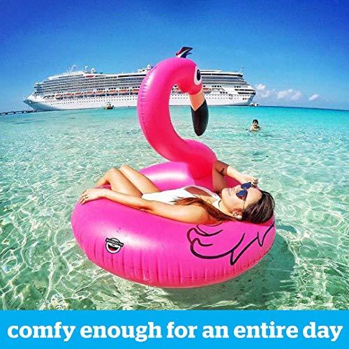 Buy Big float from America 120cm diameter adult pink flamingo