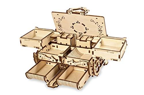 UGEARS ユーギアーズ アンバーボックス 3D木製パズル 木製モデルキット 大人とティーン用 - アンバー付き専用ボックス  誕生日やクリスマスのギフトに最適