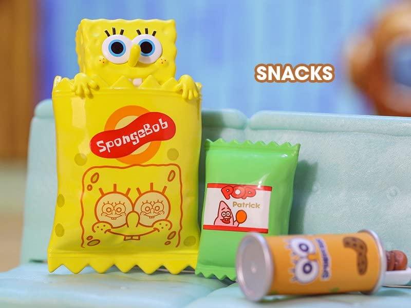 POP MART SpongeBob ピクニック パーティー シリーズ PVC&ABS製 トレーディングフィギュア 9個入りBOX