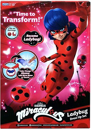 Miraculous: Tales of Ladybug Dress Up and Play Set - Red/Black for